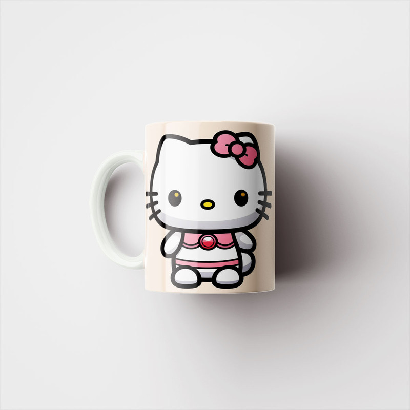 فاکس شاپ ماگ پاد آفرین طرح کارتون هلو کیتی hello kitty کد 3161