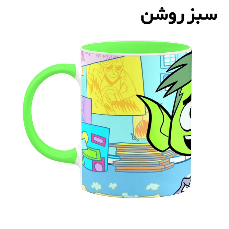 فاکس شاپ ماگ کاکتی مدل Beast Boy کد mgh38004