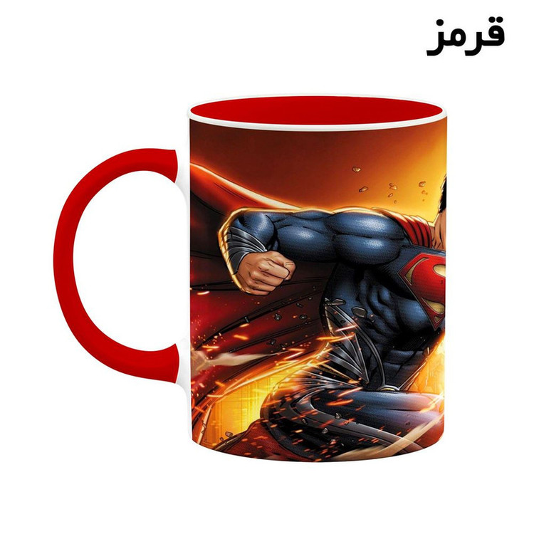 فاکس شاپ ماگ کاکتی مدل سوپرمن Superman کد mgh39986