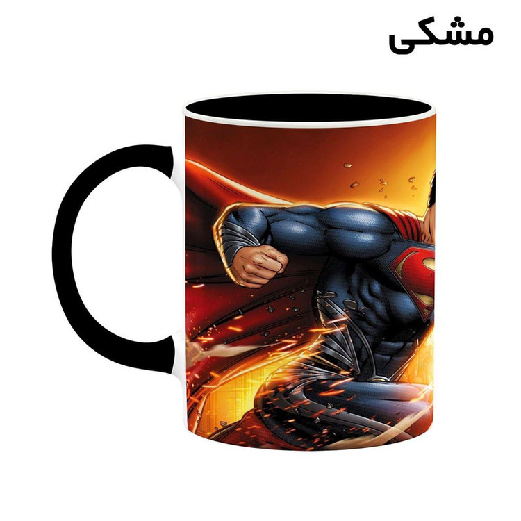 فاکس شاپ ماگ کاکتی مدل سوپرمن Superman کد mgh39986