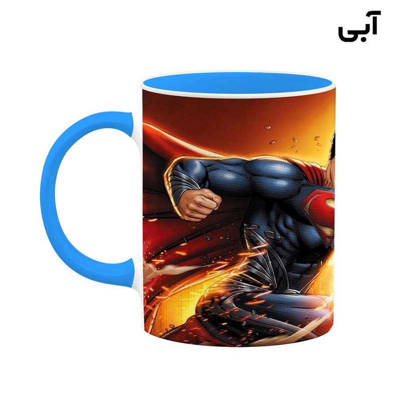 فاکس شاپ ماگ کاکتی مدل سوپرمن Superman کد mgh39986
