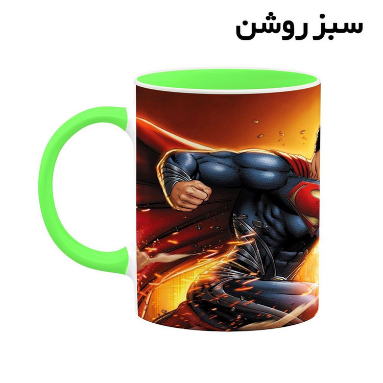 فاکس شاپ ماگ کاکتی مدل سوپرمن Superman کد mgh39986