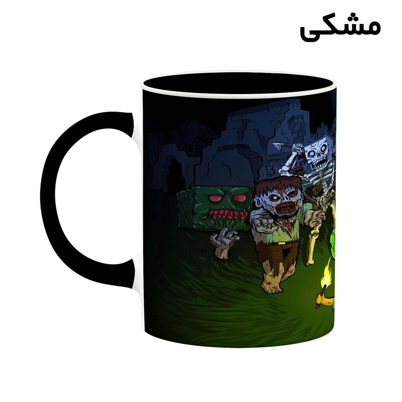 فاکس شاپ ماگ کاکتی طرح ماینکرافت minecraft مدل mgh41397