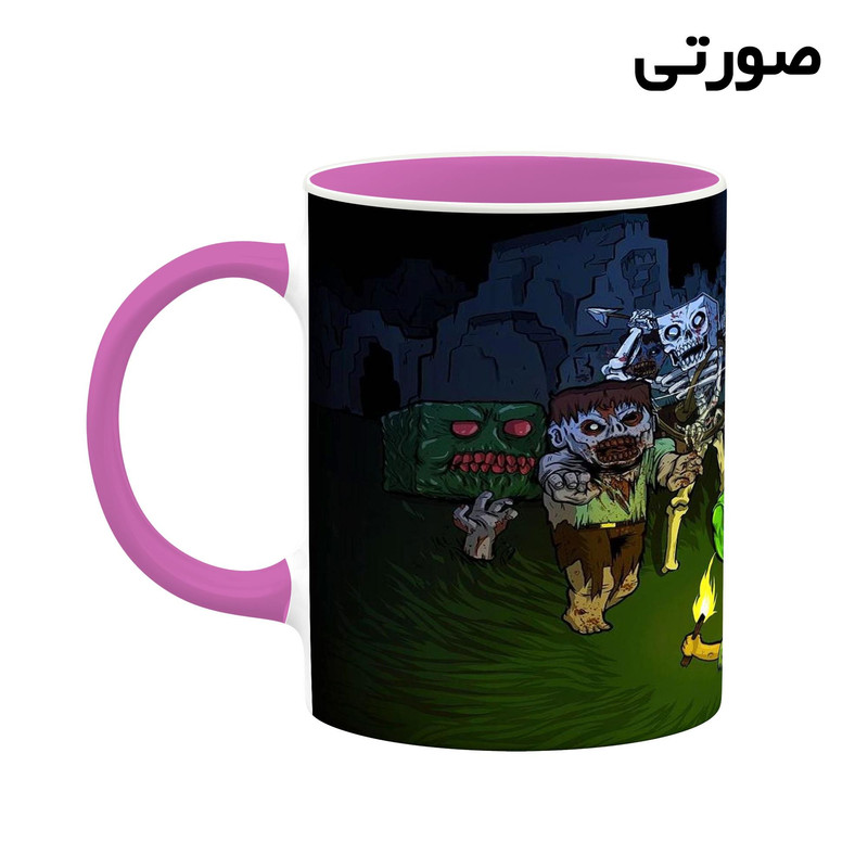 فاکس شاپ ماگ کاکتی طرح ماینکرافت minecraft مدل mgh41397