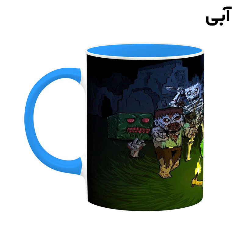 فاکس شاپ ماگ کاکتی طرح ماینکرافت minecraft مدل mgh41397