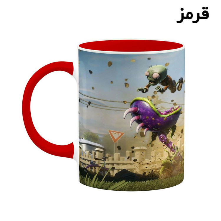 فاکس شاپ ماگ کاکتی مدل بازی Plants Vs Zombies کد mgh29870
