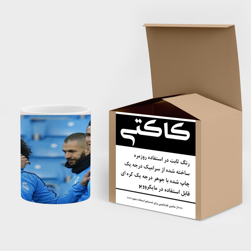 فاکس شاپ ماگ کاکتی طرح Ronaldo رونالدو مدل mgh43076