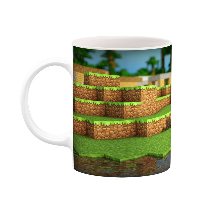 فاکس شاپ ماگ کاکتی طرح ماینکرافت minecraft مدل mgh41063
