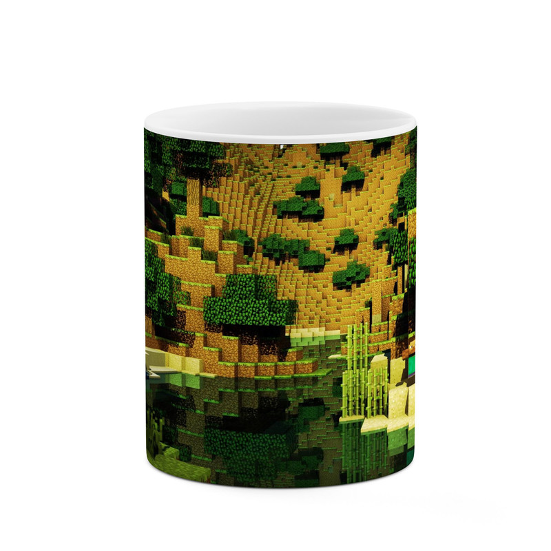 فاکس شاپ ماگ کاکتی طرح ماینکرافت minecraft مدل mgh41379