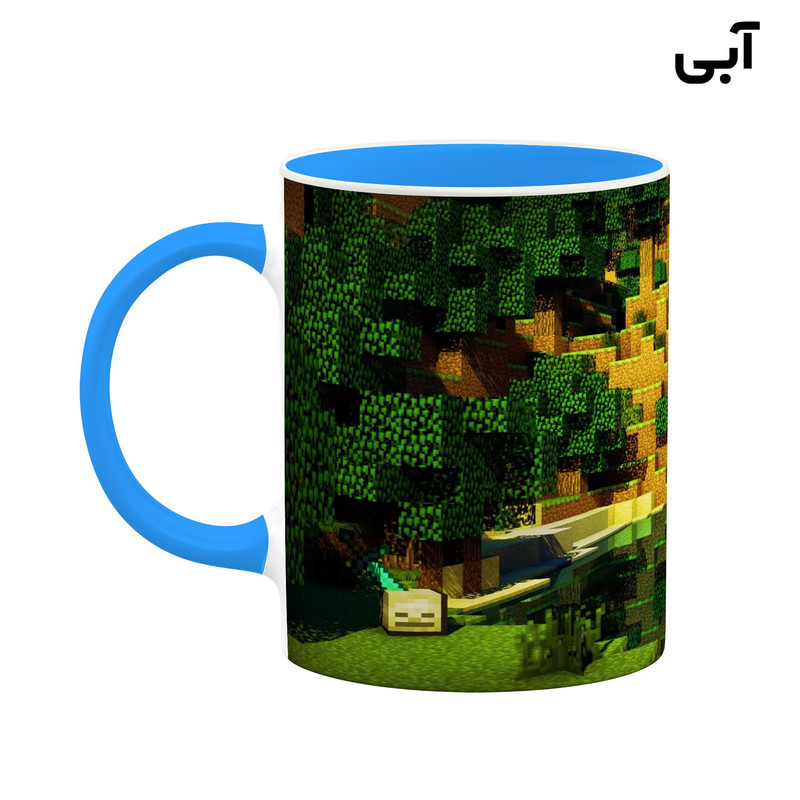 فاکس شاپ ماگ کاکتی طرح ماینکرافت minecraft مدل mgh41379