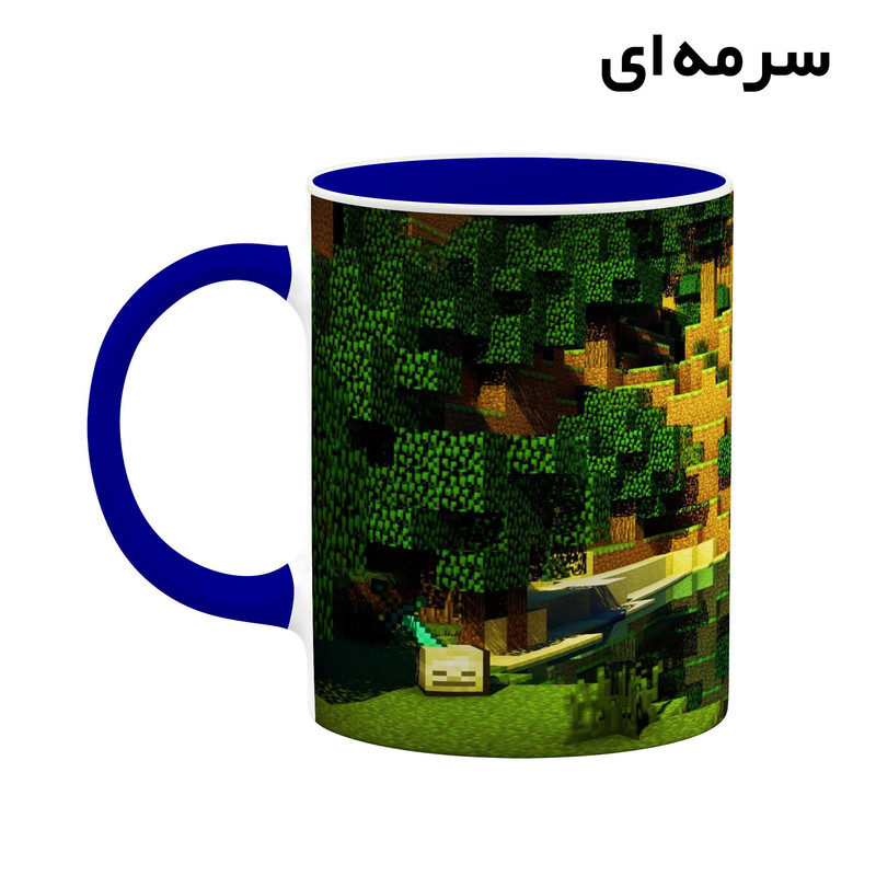 فاکس شاپ ماگ کاکتی طرح ماینکرافت minecraft مدل mgh41379