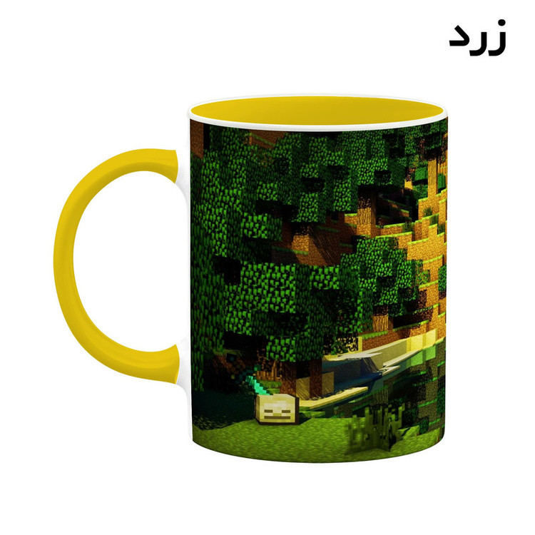 فاکس شاپ ماگ کاکتی طرح ماینکرافت minecraft مدل mgh41379