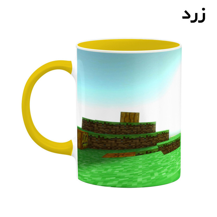 فاکس شاپ ماگ کاکتی طرح ماینکرافت minecraft مدل mgh41416