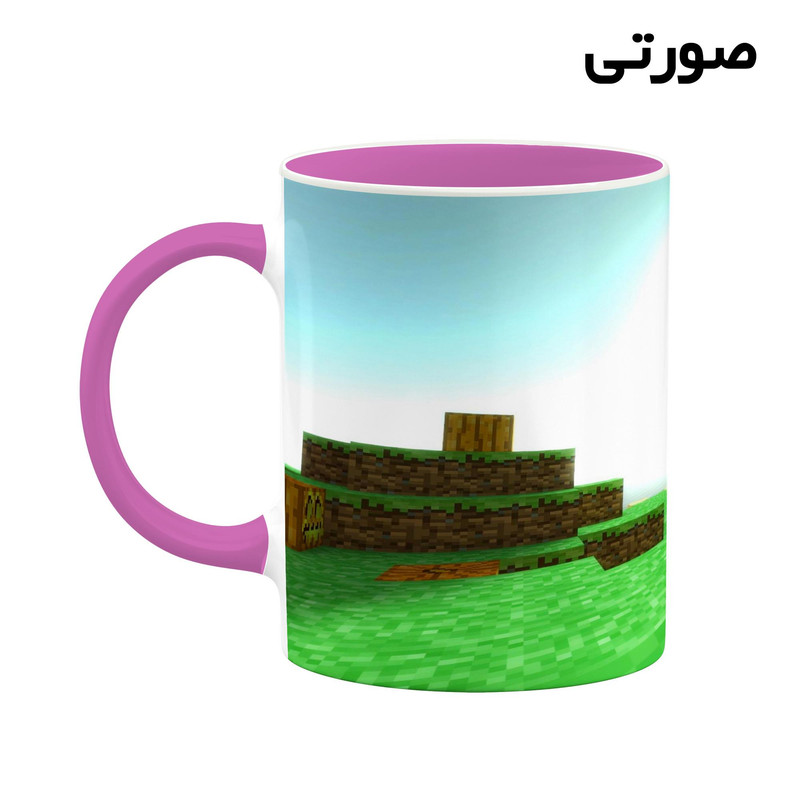 فاکس شاپ ماگ کاکتی طرح ماینکرافت minecraft مدل mgh41416