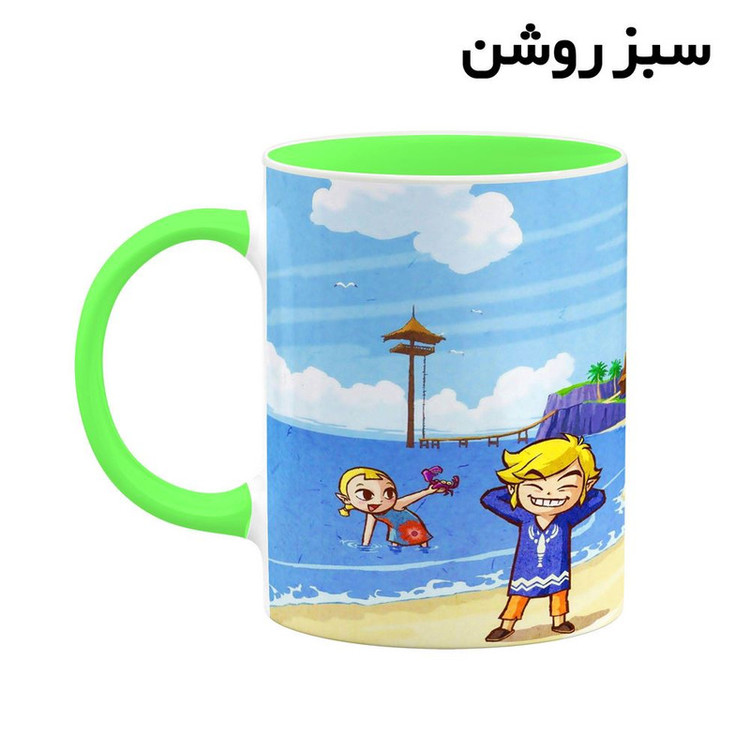 فاکس شاپ ماگ کاکتی مدل بازی زلدا The Legend Of Zelda The Wind Waker کد mgh30990