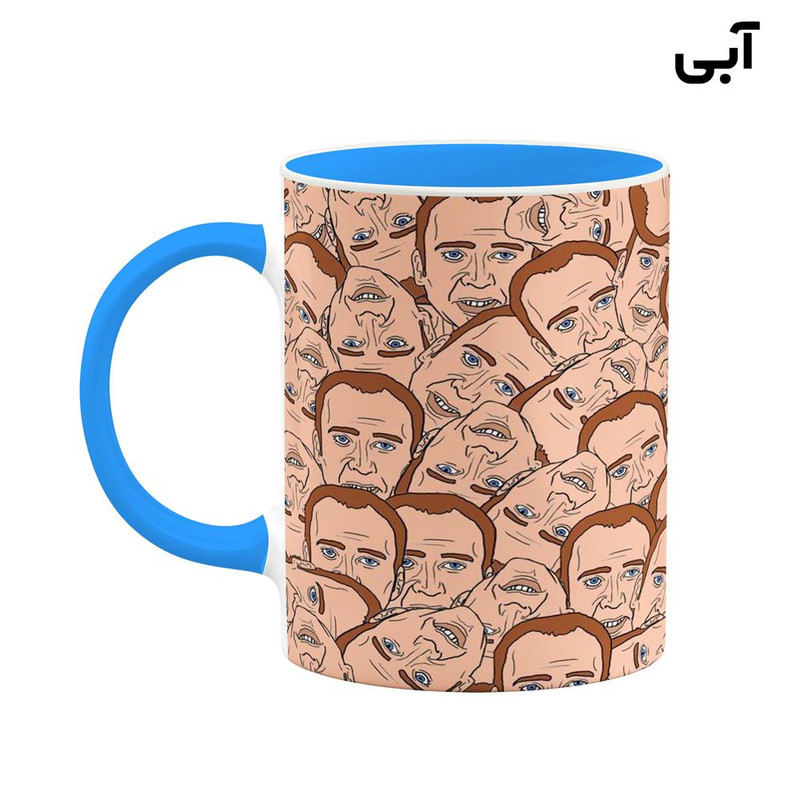 فاکس شاپ ماگ کاکتی طرح نیکولاس کیج Nicolas Cage مدل mgh27028