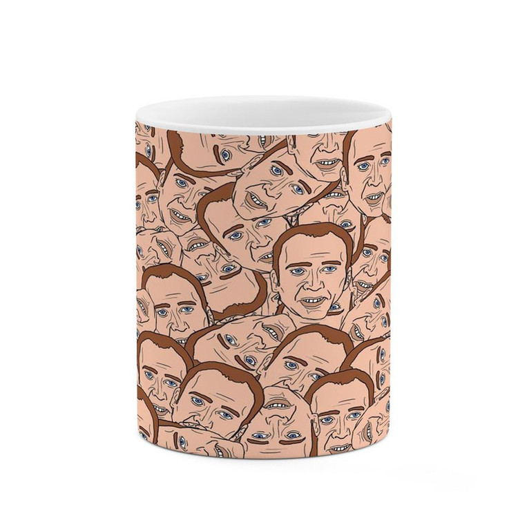 فاکس شاپ ماگ کاکتی طرح نیکولاس کیج Nicolas Cage مدل mgh27028