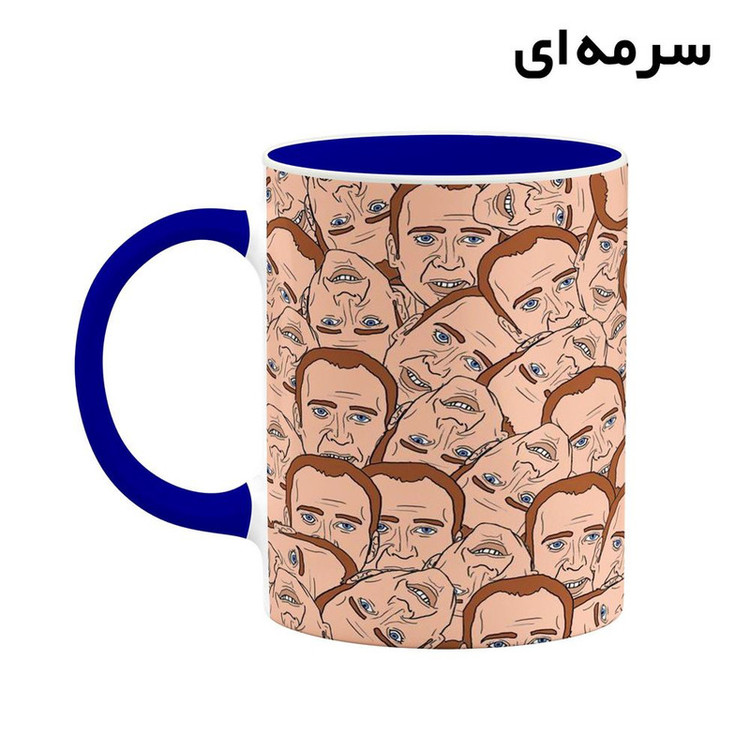 فاکس شاپ ماگ کاکتی طرح نیکولاس کیج Nicolas Cage مدل mgh27028