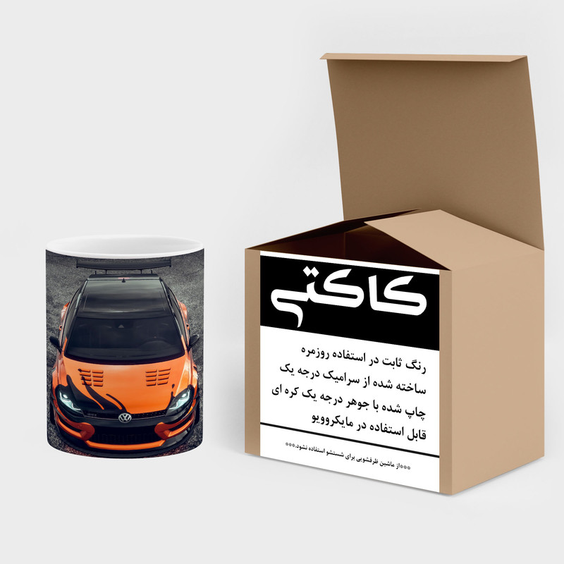 فاکس شاپ ماگ کاکتی مدل ماشین کد mgh17173