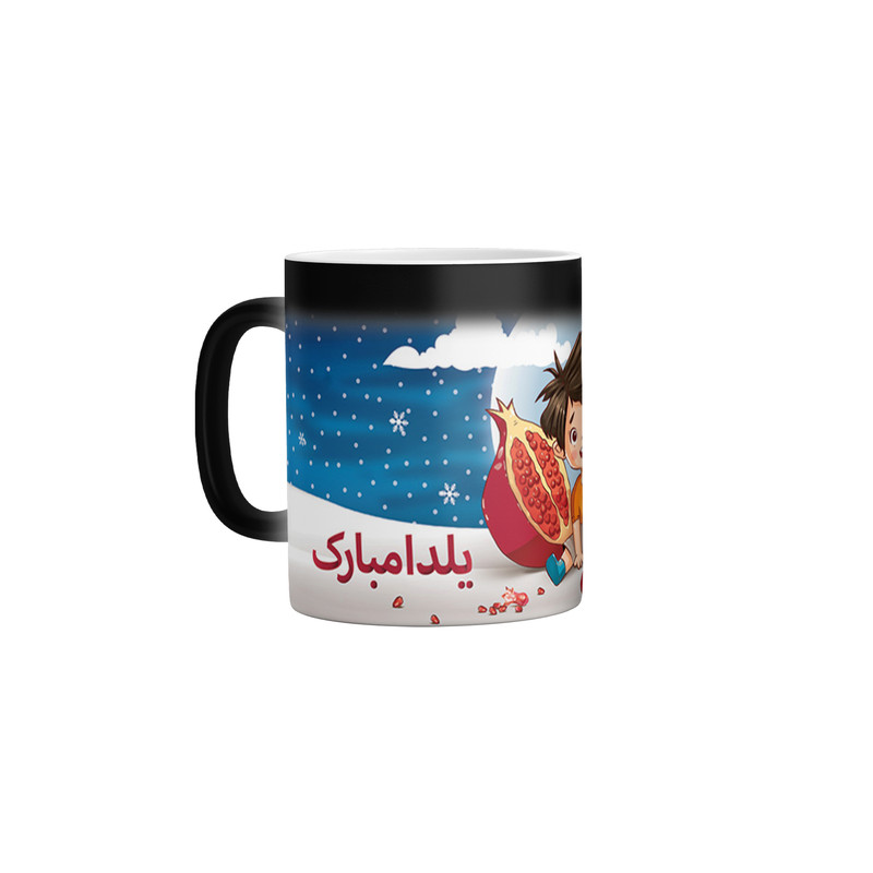 فاکس شاپ ماگ حرارتی شادیت طرح یلدا مبارک کد 24