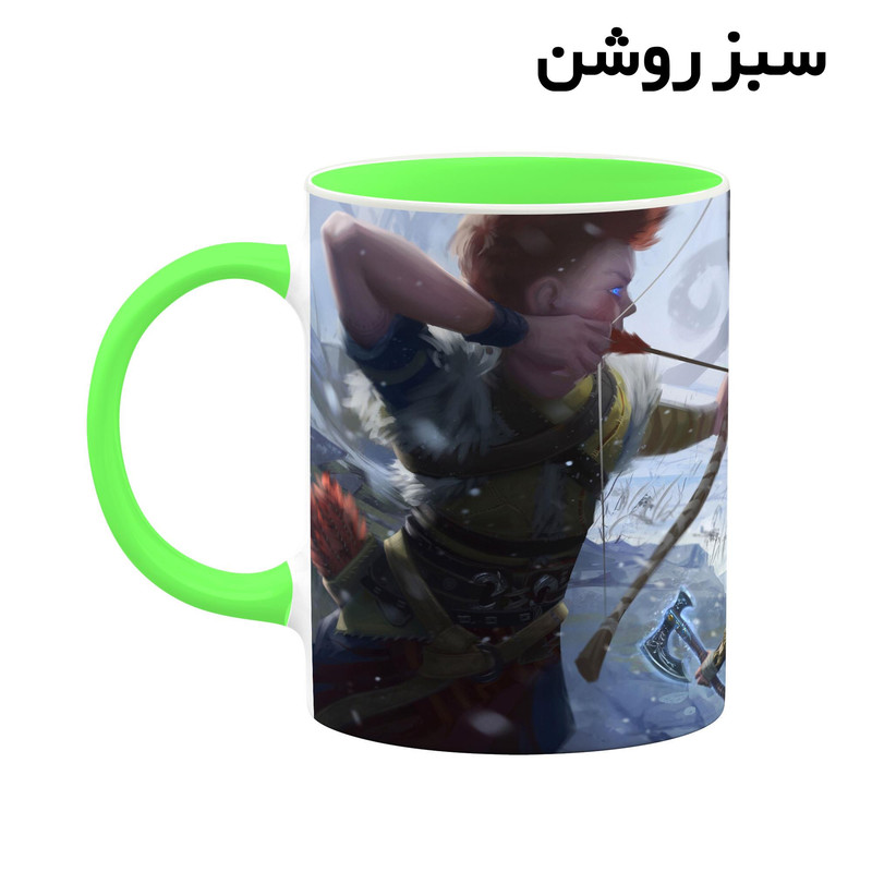 فاکس شاپ ماگ کاکتی طرح گاد آف وار God Of War مدل mgh40618