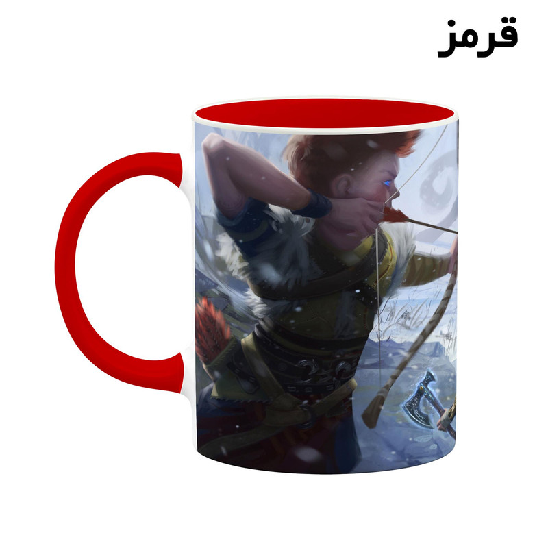 فاکس شاپ ماگ کاکتی طرح گاد آف وار God Of War مدل mgh40618