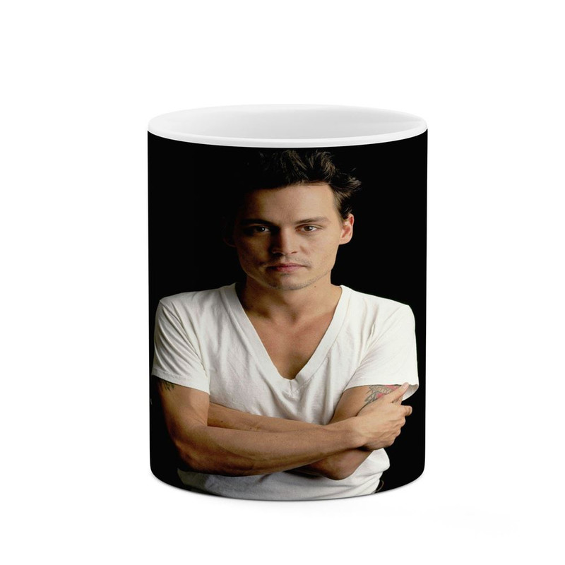 فاکس شاپ ماگ کاکتی طرح جانی دپ Johnny Depp مدل mgh26499