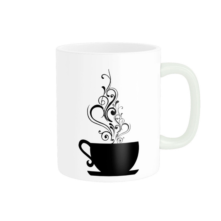 فاکس شاپ ماگ پادآفرین طرح چای و قهوه کد 0077