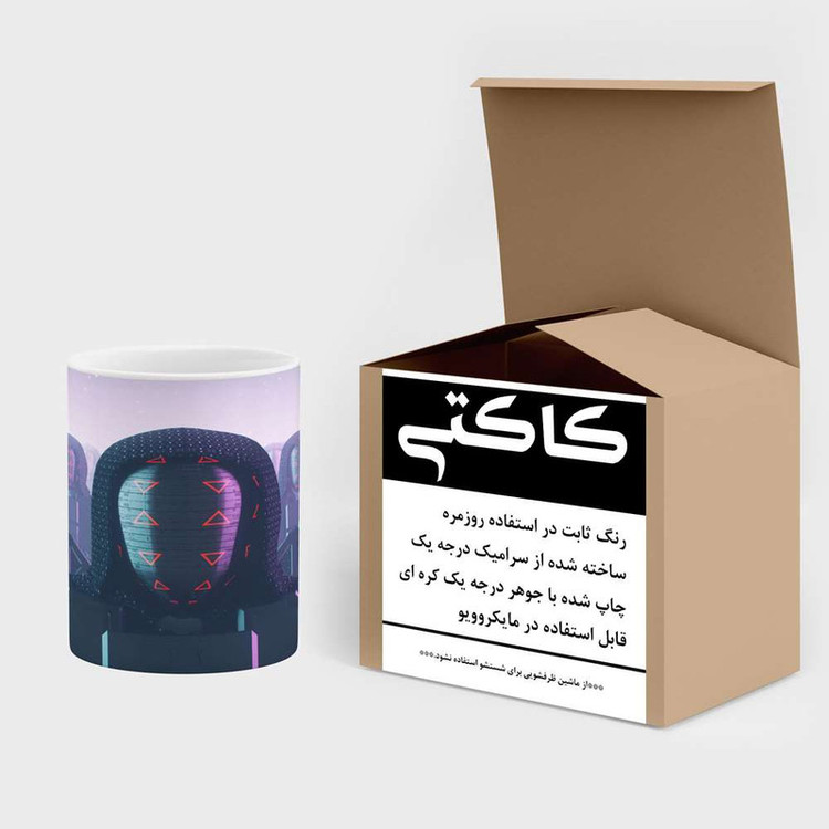 فاکس شاپ ماگ کاکتی مدل فانتزی کد mgh14818