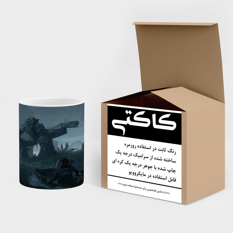 فاکس شاپ ماگ کاکتی طرح سریال The Last Of Us مدل mgh41995