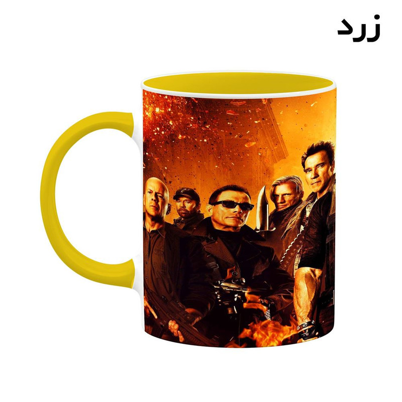 فاکس شاپ ماگ کاکتی طرح جیسون استاتامJason Statham مدل mgh26216