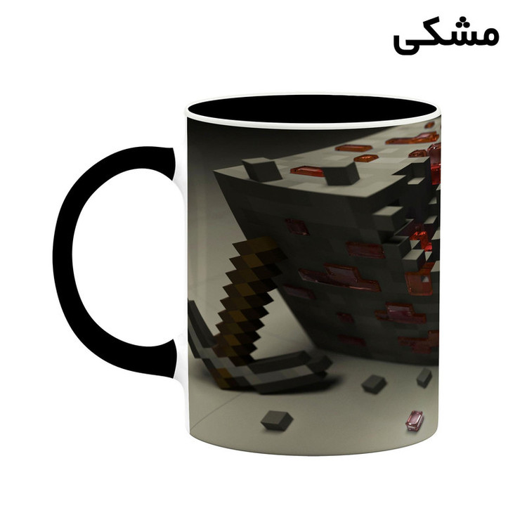 فاکس شاپ ماگ کاکتی طرح ماینکرافت minecraft مدل mgh41606