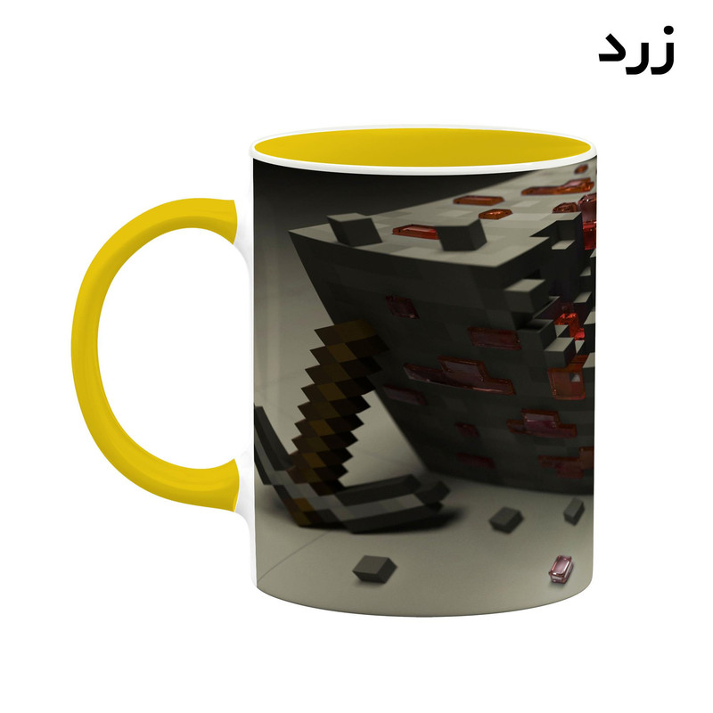 فاکس شاپ ماگ کاکتی طرح ماینکرافت minecraft مدل mgh41606