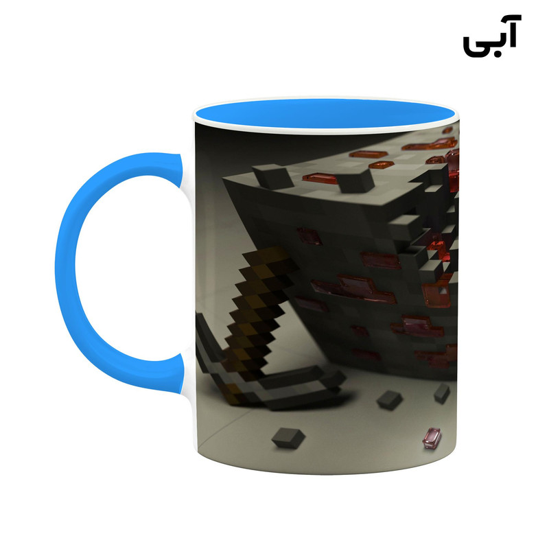 فاکس شاپ ماگ کاکتی طرح ماینکرافت minecraft مدل mgh41606