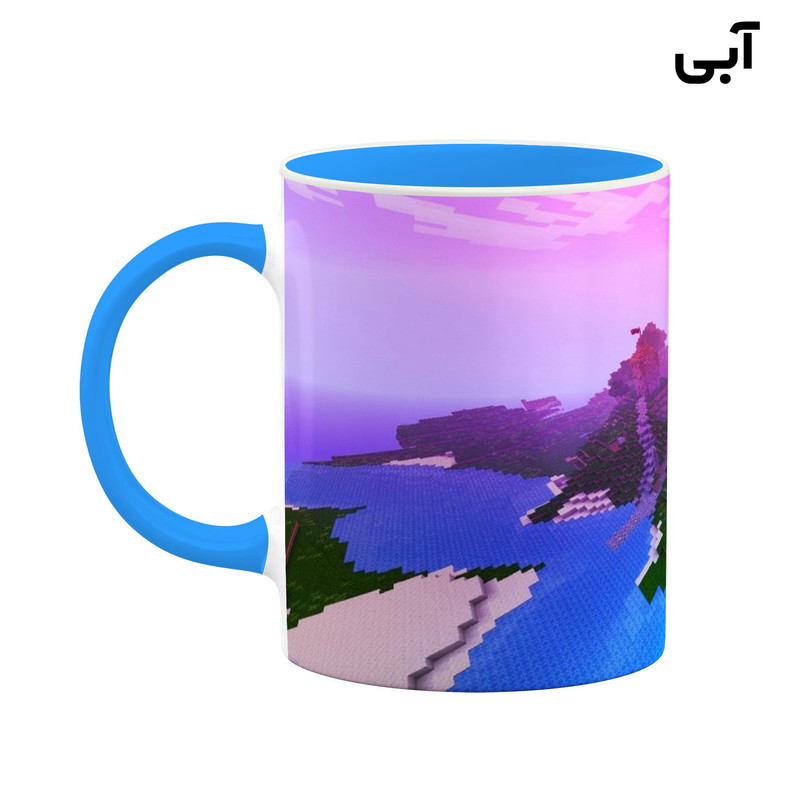 فاکس شاپ ماگ کاکتی طرح ماینکرافت minecraft مدل mgh41212