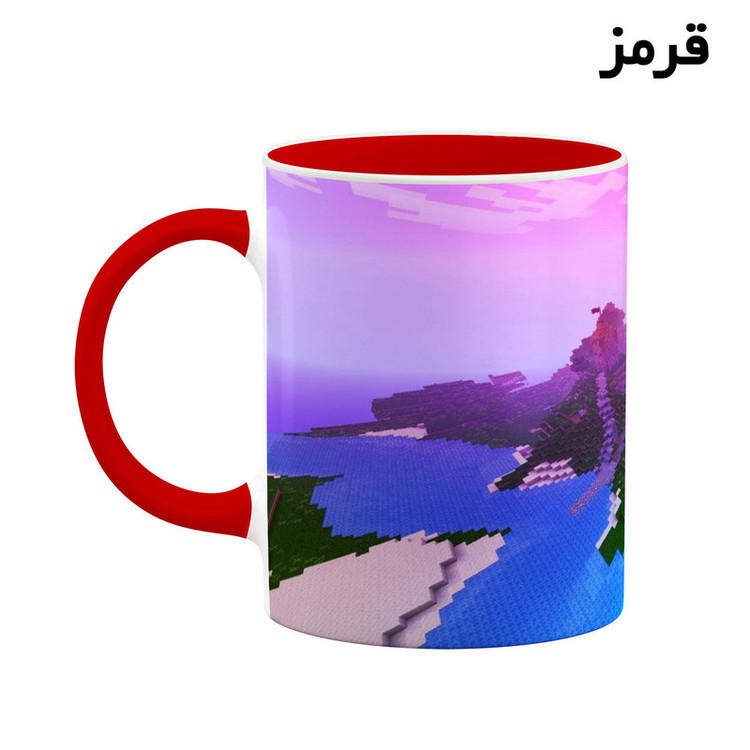 فاکس شاپ ماگ کاکتی طرح ماینکرافت minecraft مدل mgh41212