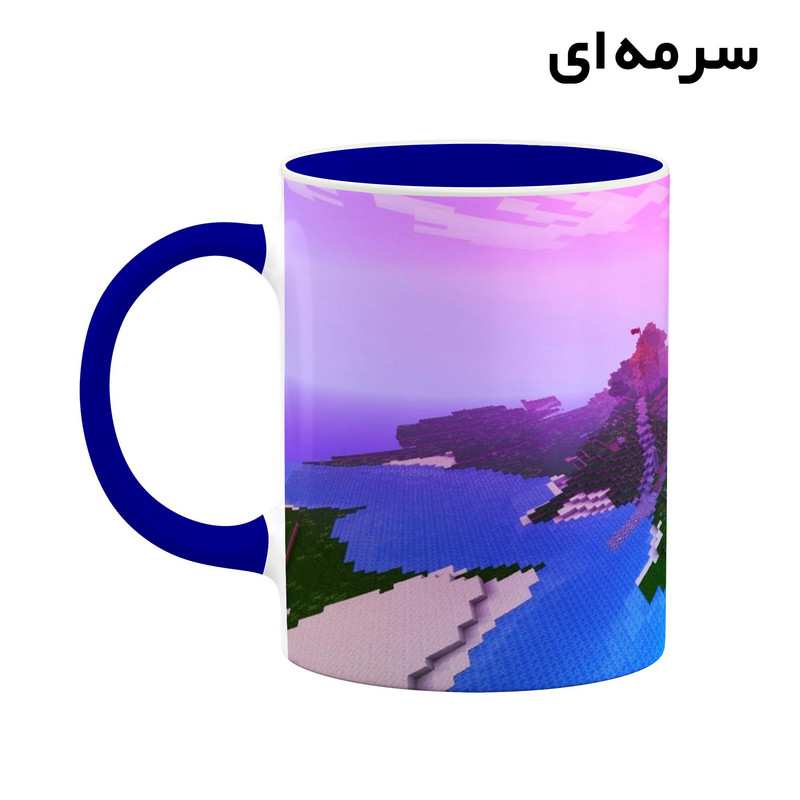 فاکس شاپ ماگ کاکتی طرح ماینکرافت minecraft مدل mgh41212