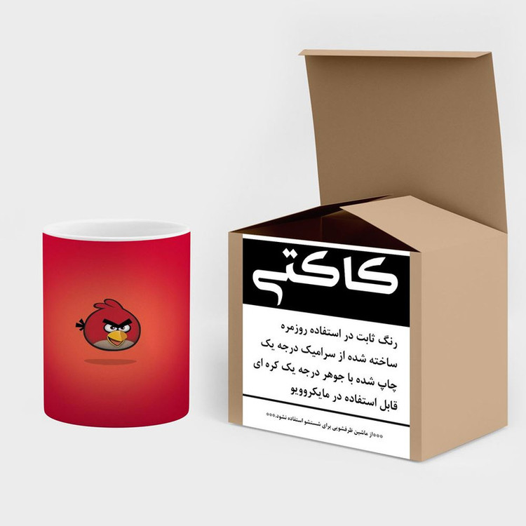 فاکس شاپ ماگ کاکتی مدل بازی پرندگان خشمگین Angry Birds کد mgh27475