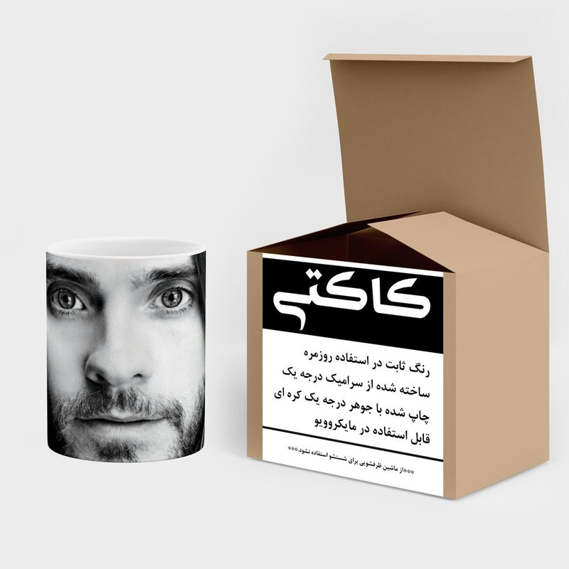 فاکس شاپ ماگ کاکتی طرح Jared Leto مدل mgh26202