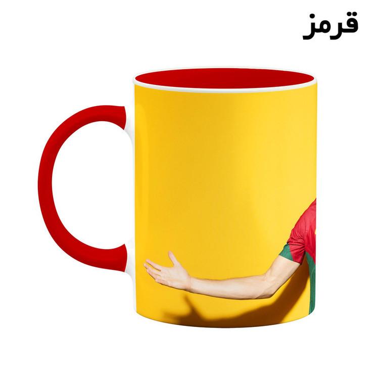 فاکس شاپ ماگ کاکتی طرح Ronaldo رونالدو مدل mgh43066