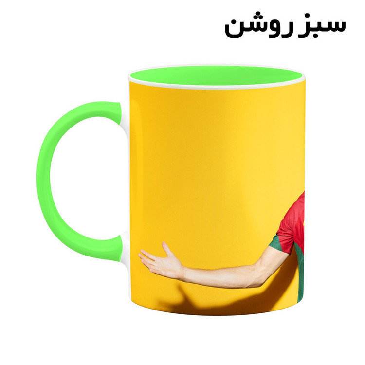 فاکس شاپ ماگ کاکتی طرح Ronaldo رونالدو مدل mgh43066