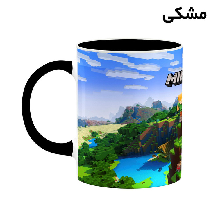 فاکس شاپ ماگ کاکتی طرح ماینکرافت minecraft مدل mgh41607