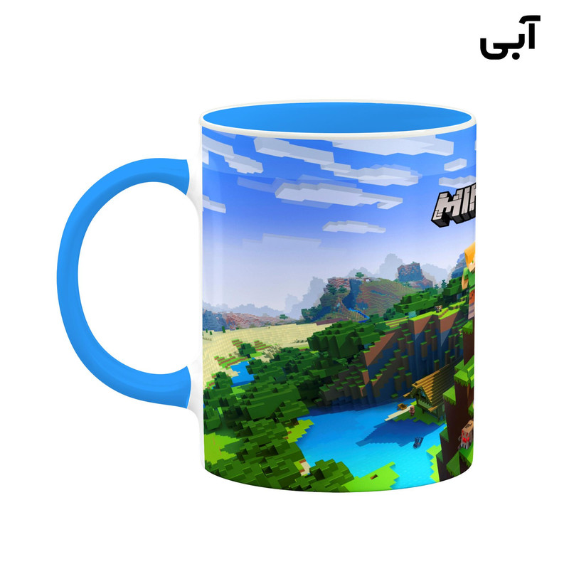 فاکس شاپ ماگ کاکتی طرح ماینکرافت minecraft مدل mgh41607