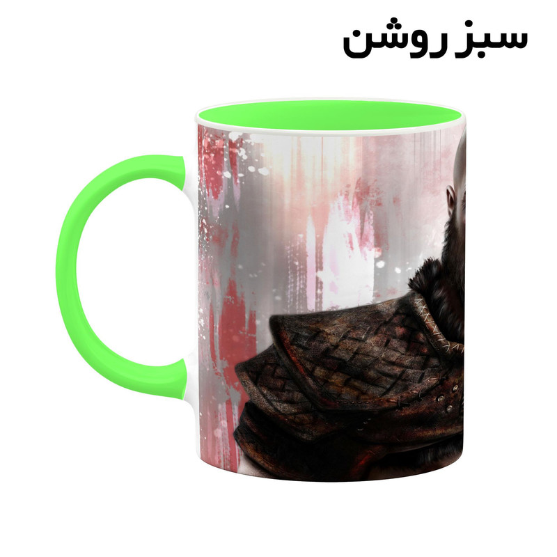 فاکس شاپ ماگ کاکتی طرح گاد آف وار God Of War مدل mgh40644