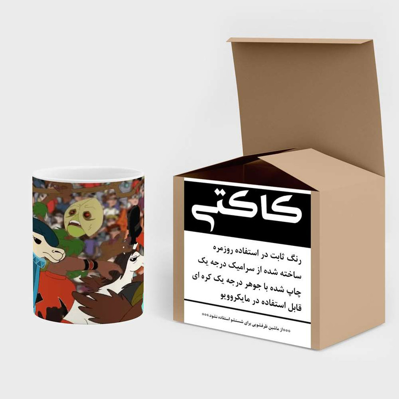 فاکس شاپ ماگ کاکتی مدل کارتون Milo Murphy39s Law کد mgh22795