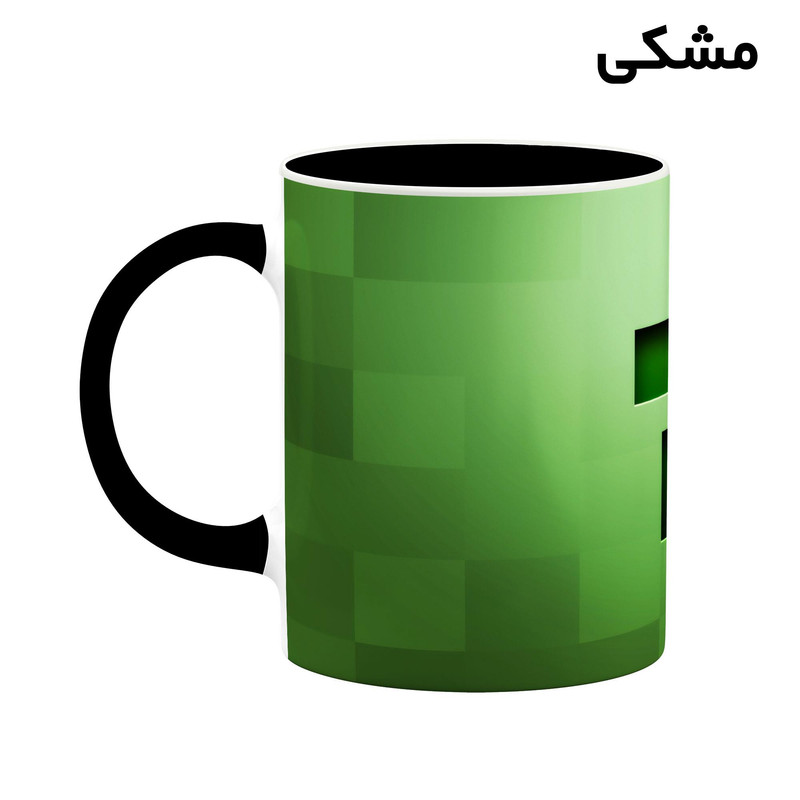 فاکس شاپ ماگ کاکتی طرح ماینکرافت minecraft مدل mgh41280