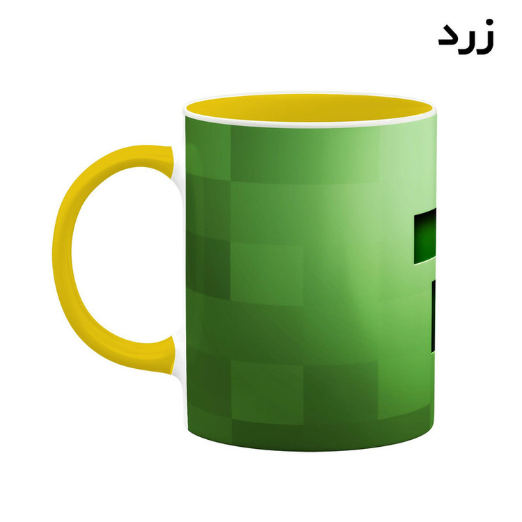 فاکس شاپ ماگ کاکتی طرح ماینکرافت minecraft مدل mgh41280
