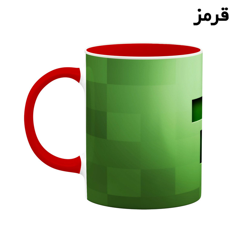 فاکس شاپ ماگ کاکتی طرح ماینکرافت minecraft مدل mgh41280