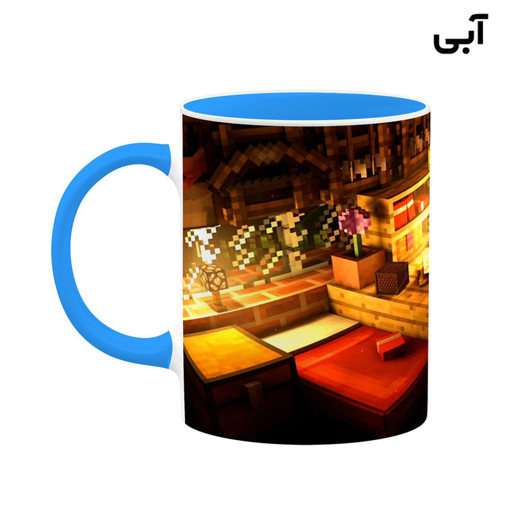 فاکس شاپ ماگ کاکتی طرح ماینکرافت minecraft مدل mgh41258