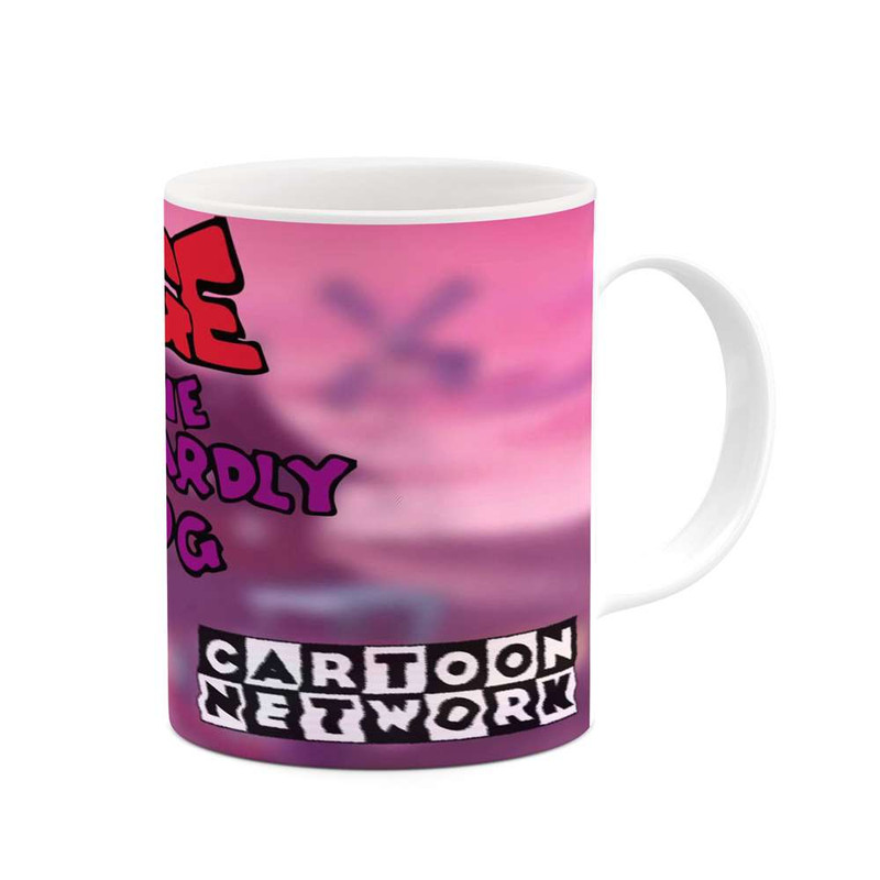 فاکس شاپ ماگ کاکتی مدل کارتون Courage The Cowardly Dog کد mgh22433
